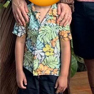 Colorful Floral Kids Shirt